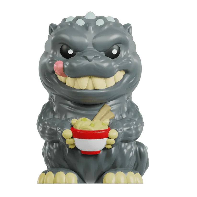 Rokimoto x Godzilla Blind Box Mini Figure