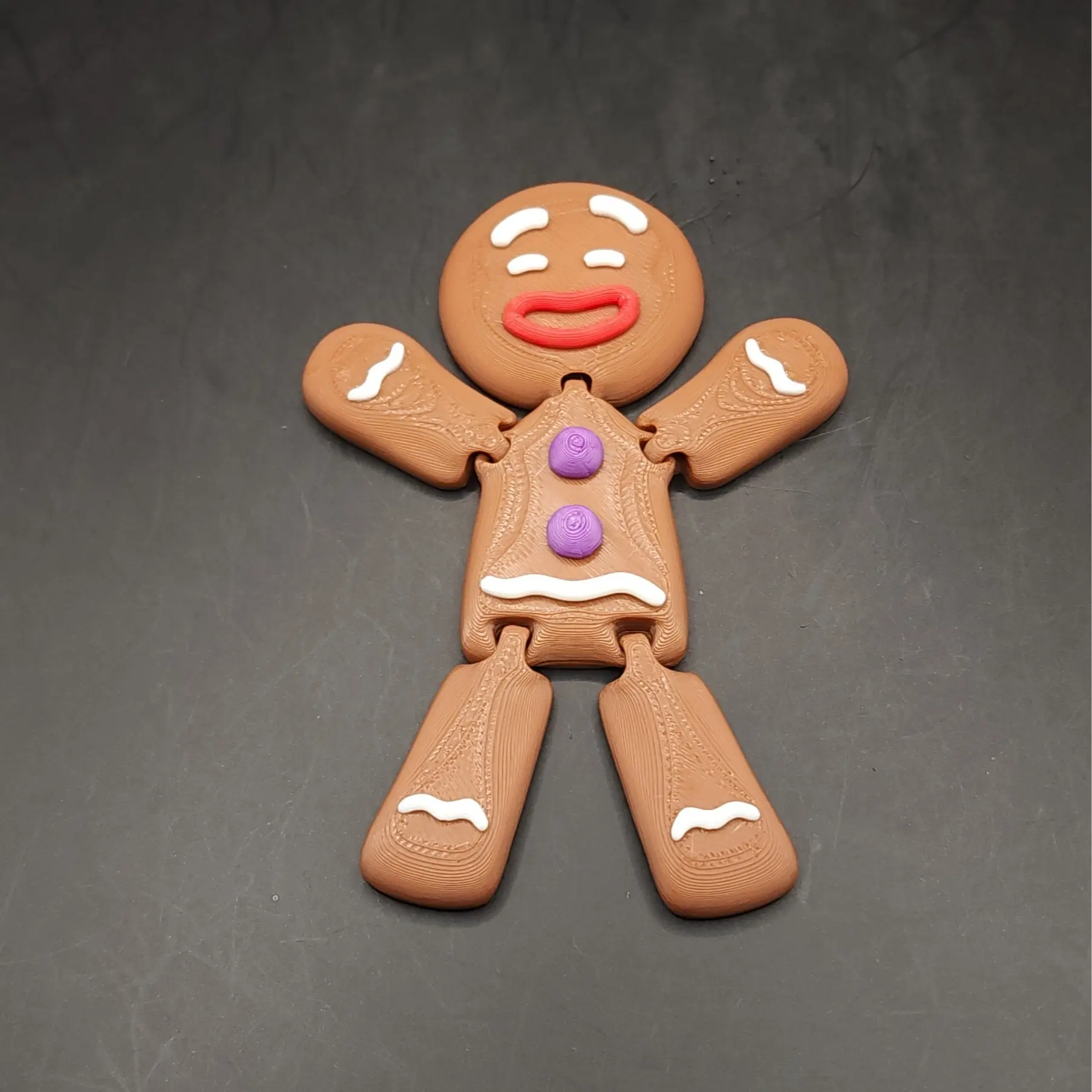 Articulated Gingerbread Man Collectable Figurine