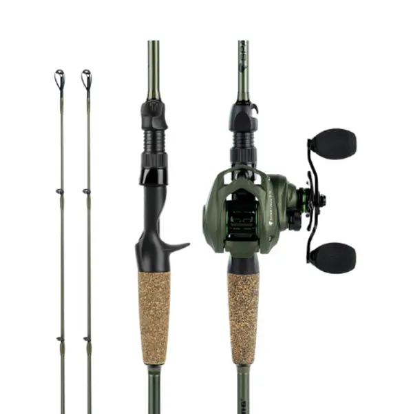 [Back to School]KastKing Spartacus II Twin-Tip Fishing Rod and Reel Combo, Casting Combo, Fishing Poles and Reels Combo, KastFlex IM6 Graphite Blanks, 2-Piece Rods with Extra Tips SummerVibes