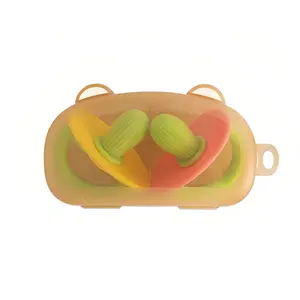 2-Pack Teething Sticks for 6-12 Months Infants Cactus-Shaped Silicone Teething Toys BPA-Free Antistatic Nipple Shape Boilable for Hygiene Oral Exploration