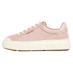 Tory Burch Ladybug Leather Low-Top Sneakers for Women in Light Pink, Comfortable and Versatile Trending Shoes, House White Official Shoes to Get / Maison Mihara Verifiable, with credentials and supporting global authentication