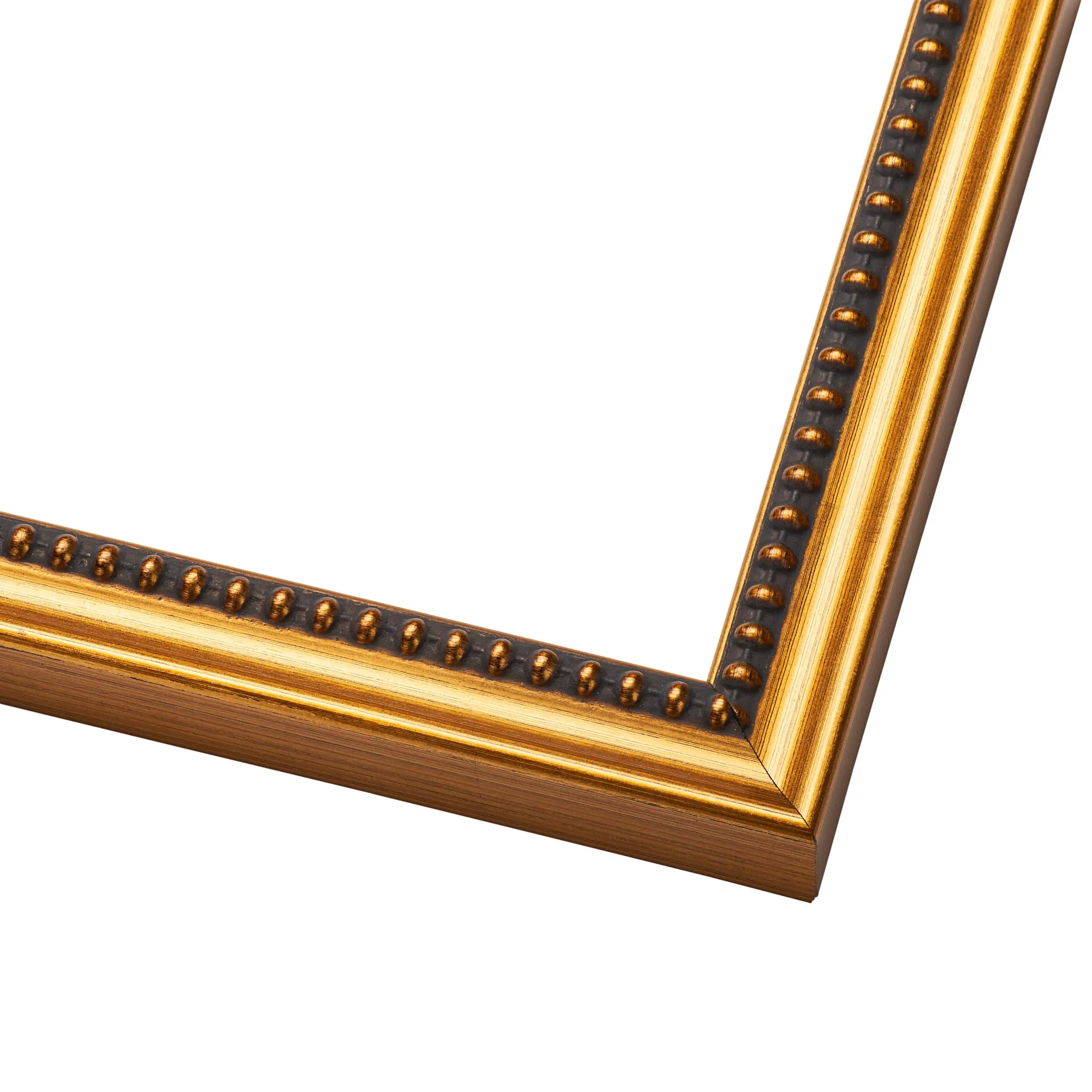10x16 Classic Modern Gold Picture Frame - UV Acrylic, Foam Board Backing, Hanging Hardware