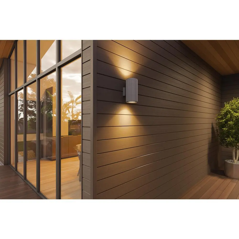 Rose Walnut IPE Exterior Wood Wall Panels Premium Modern Slat Siding & Waterproof Outdoor Cladding for Luxury House Facades | UV Resistant Architectural Wood Panels for Residential & Commercial Use (USA)