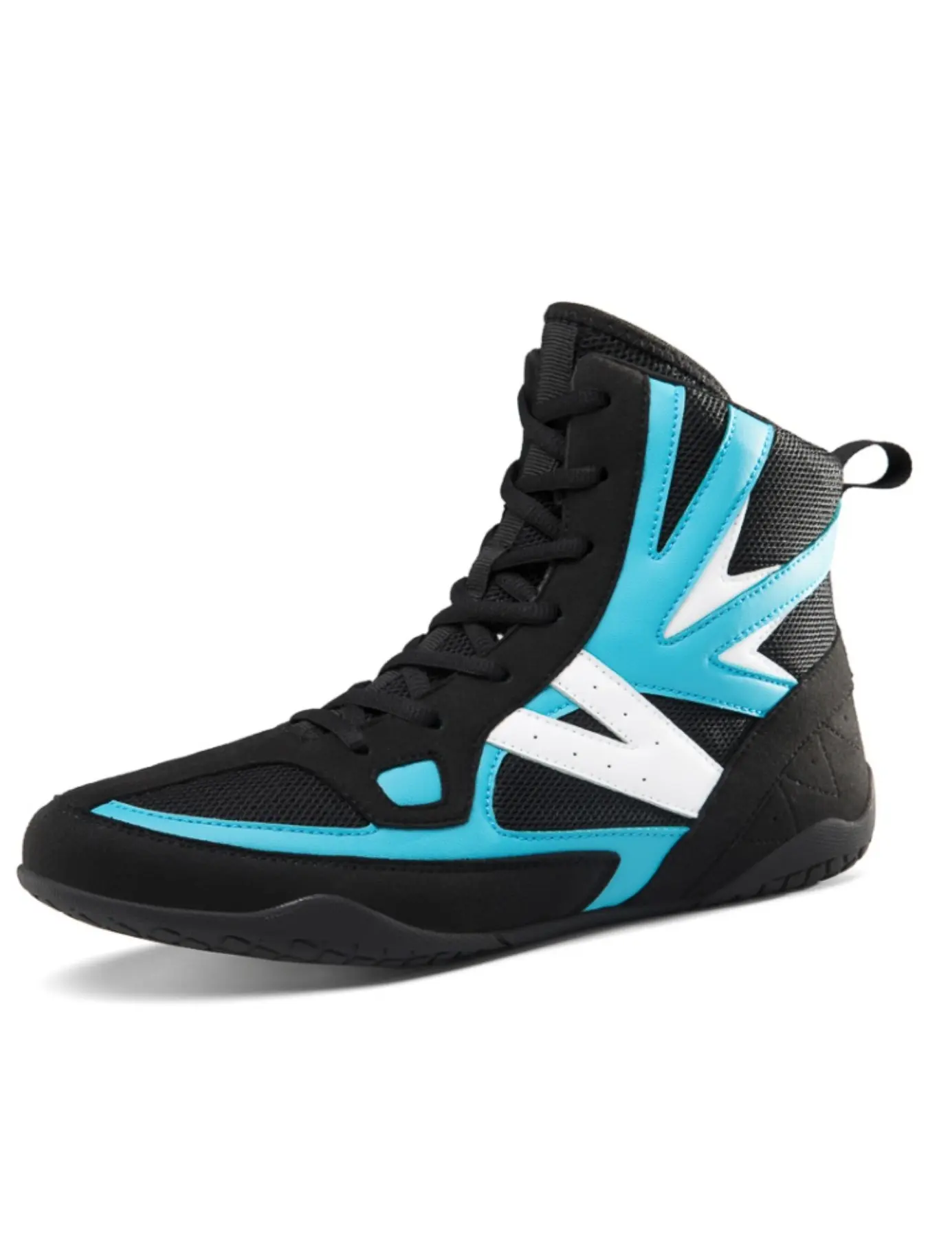 Men's Boxing Gym Training Shoes, Non-slip Wear-resistant Boxing Shoes, Trendy Fashionable Sports Shoes for Boxing & Wrestling Training