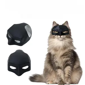 Cat Avenger Mask Bat Halloween 3D Printed Cosplay Hat Cat  Funny Toys Photos Props Pet Accessories