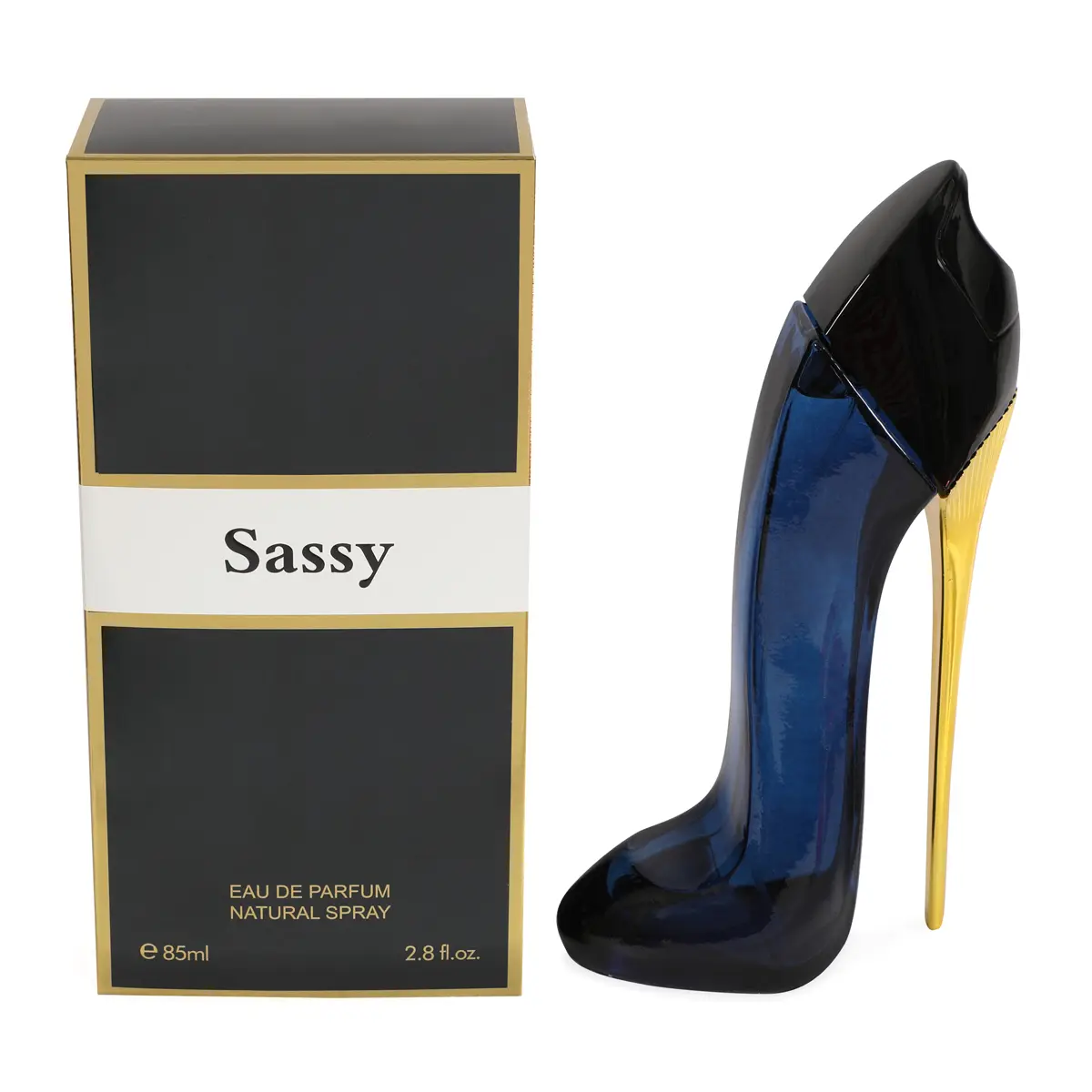 Royal Fragrance Sassy Eau DE Parfum Natural Spray 85ml - Fresh & Gentle Fragrance for Everyday Wear