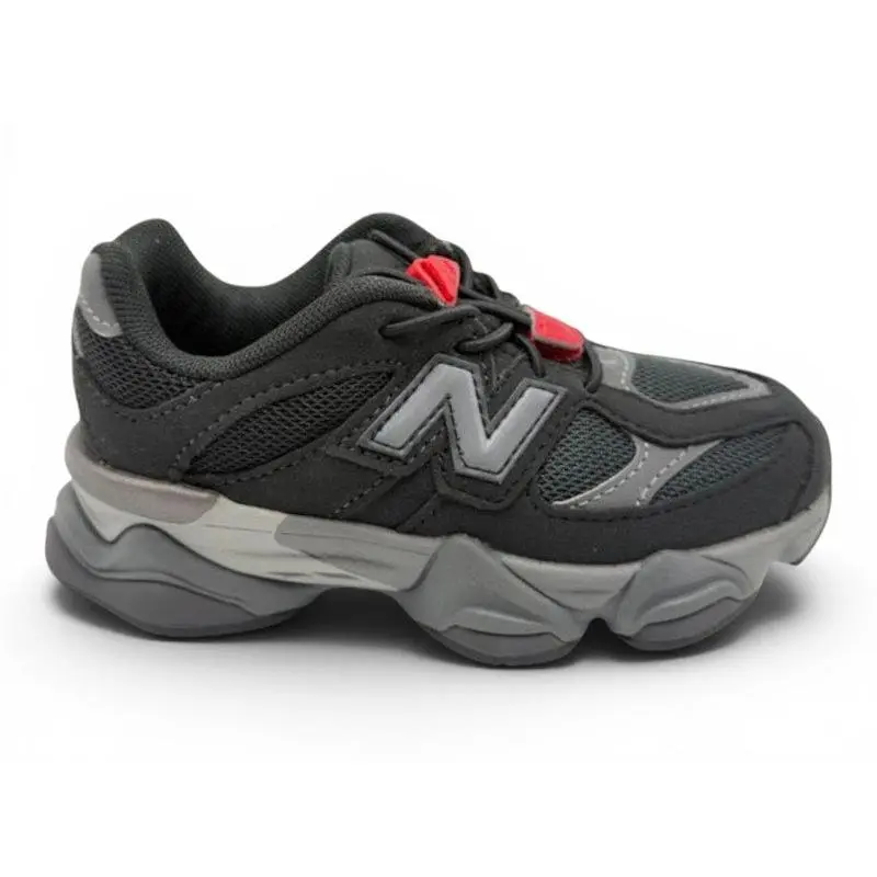 New Balance Toddler's 9060 Black Grey Shoes, from StockX