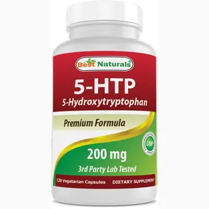 Best Naturals 5-HTP 200 mg 120 Vegetarian Capsules