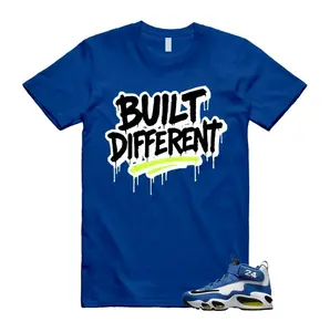 Royal Blue Shirt to match Griffey Max 1 Varsity, Griffey Max 1 Varsity Shirt, Classic Fit, 100% Cotton, Comfortable, Fashion Clothes, Menswear Top