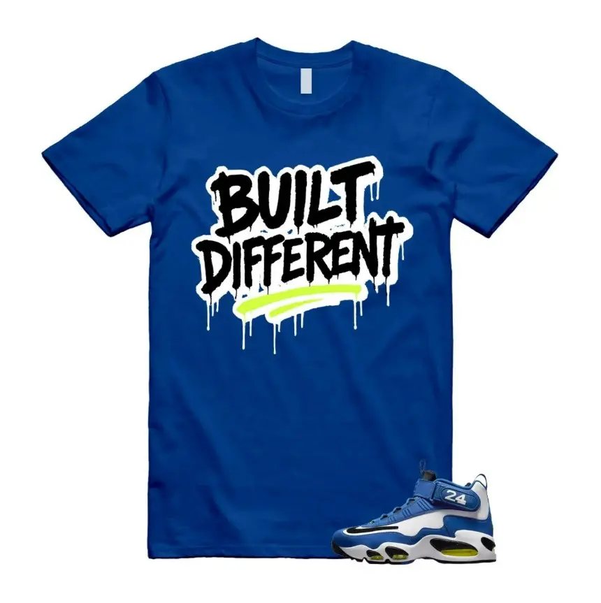 Royal Blue Shirt to match Griffey Max 1 Varsity, Griffey Max 1 Varsity Shirt, Classic Fit, 100% Cotton, Comfortable, Fashion Clothes, Menswear Top