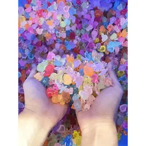 100pcs Cute Luminous Glow In The Dark Resin Animal Small Ornaments, Bright Colors, No Electricity Required, For Halloween, Easter, Thanksgiving, New Year Decorations, Party Gifts, Holiday Decorations, Interesting Designs, Autumn Home Decoration Collection