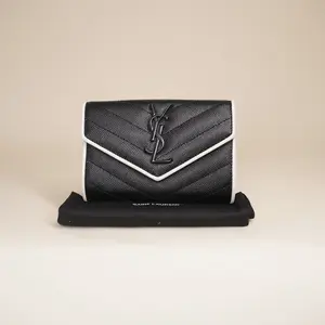 Pre-owned Yves Saint Laurent leather Small Leather Goods YSL SAINT LAURENT