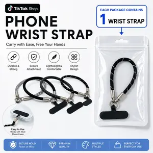 Anti-Lost Phone Wrist Strap, Climbing Rope Design, Strong Alloy Buckle, Everyday Essential, Secure Your Device, Durable & Reliable