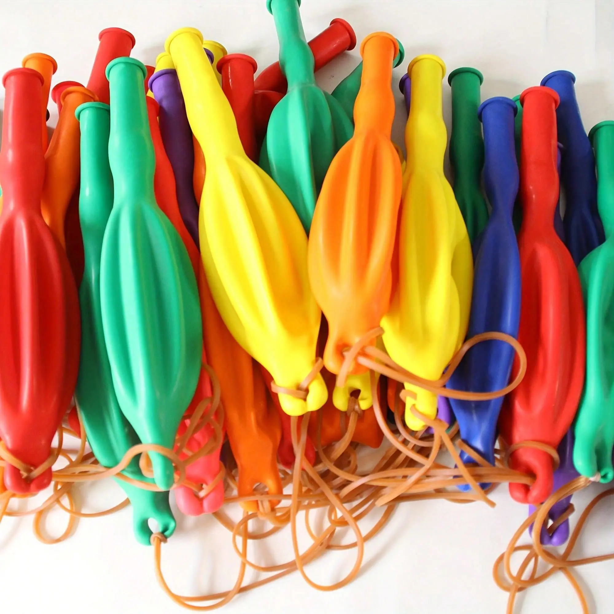 20-Piece, Vivid Punch Balloon Set - Heavy Duty, Rubber Strap, Long Durable - Perfect for Birthday Decorations, Party Bag Fillers, Outdoor Fun, Novelty Gifts, and Creative Gifts Random Color