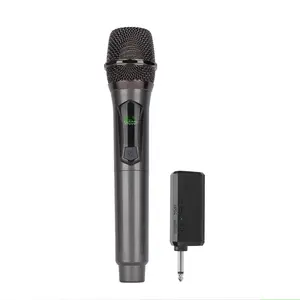 LMBGM W7 Wireless Charging Microphone, Live Streaming Mic, Plug-And-Play, Ideal for Karaoke Singing, Speeches, Weddings, Churches, Pa Systems