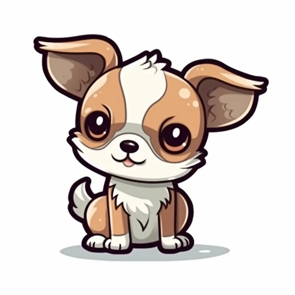 Chihuahua Dog Vinyl Decal Sticker for Car, Laptop, Tumbler and More. # 003649