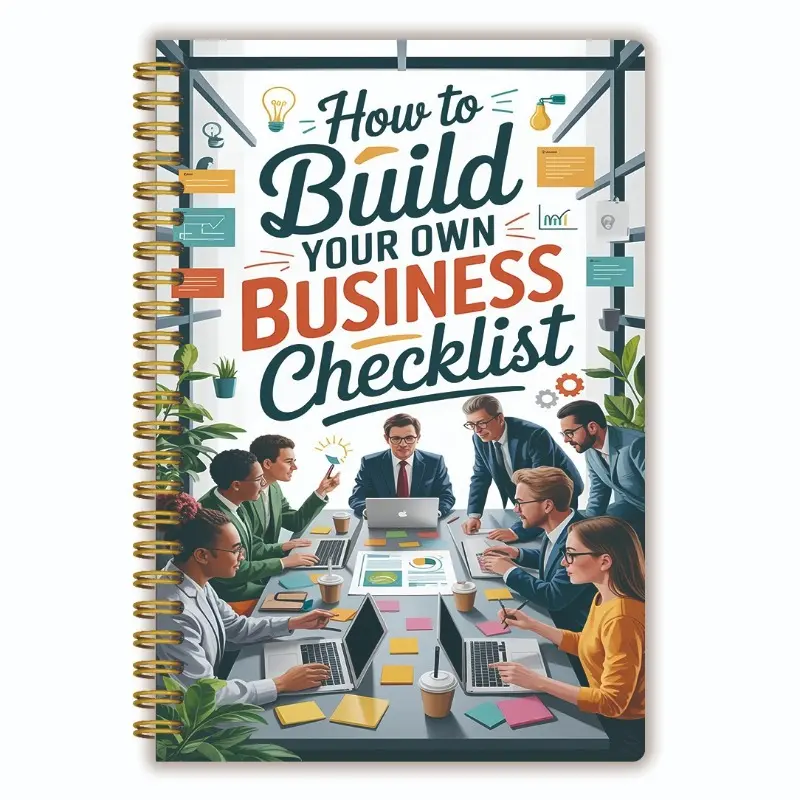 How to Build Your Own Business: The Ultimate Entrepreneurship Strategy Checklist & AI Ideas Journal, Planner for Aspiring Entrepreneurs, Business Building