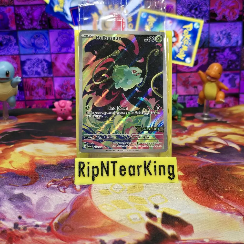 Bulbasaur MEG 133/132 Stamped Promo Raw Card Sealed