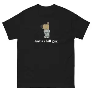 100% Cotton T-Shirt Just a Chill Guy Unisex Tee, Chill Guy Shirt, Funny Tshirt, Chill Guy Meme, Classic Tee Short Sleeve Tee for Daily Wear