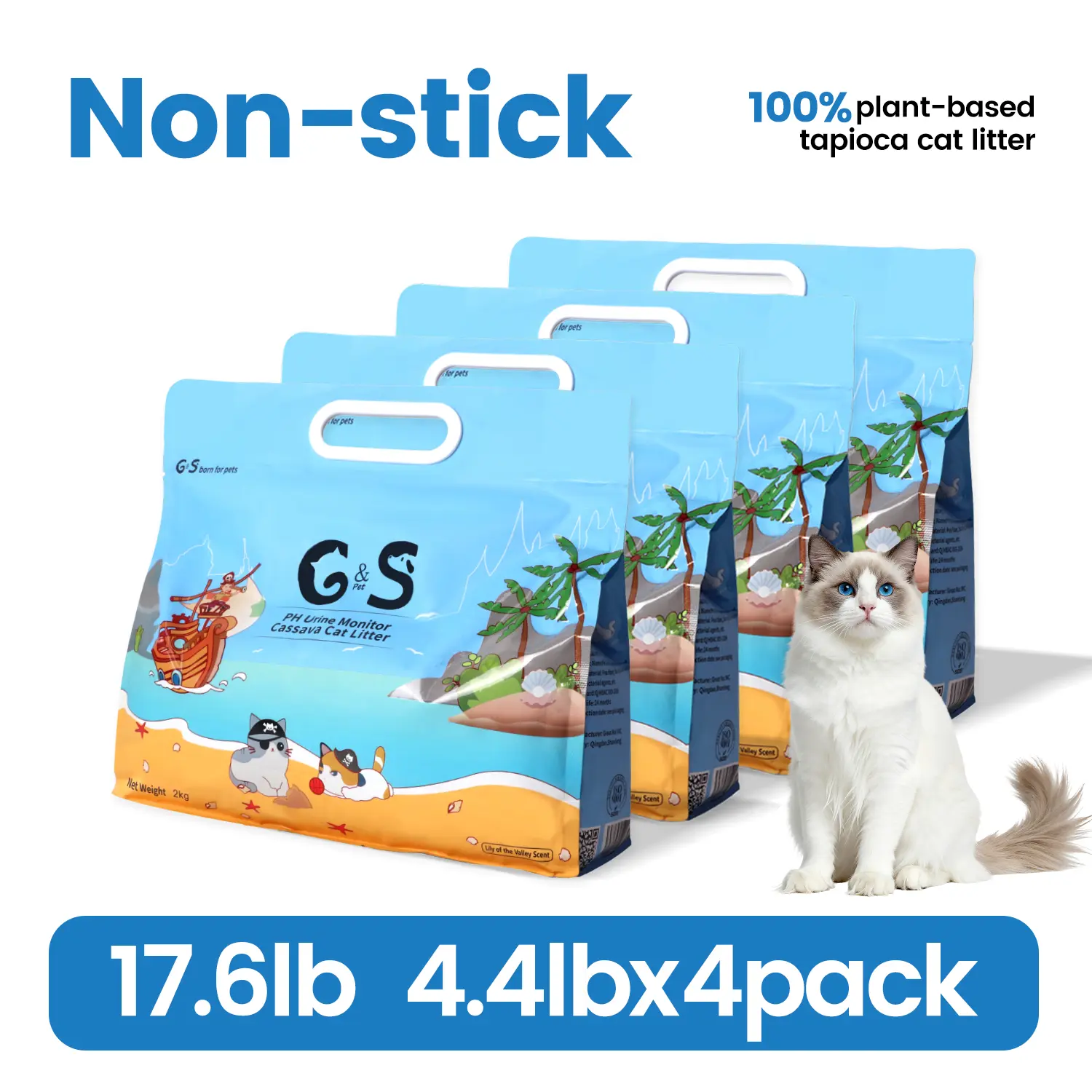 Tapioca Cat Litter | Way Better Than Tofu litter Tapioca Cat Litter | Strong Clumping, Low Dust, Odor Control Tapioca Cat Litter | Way Better Than Tofu litter Tapioca Cat Litter | Strong Clumping, Low Dust, Odor Control