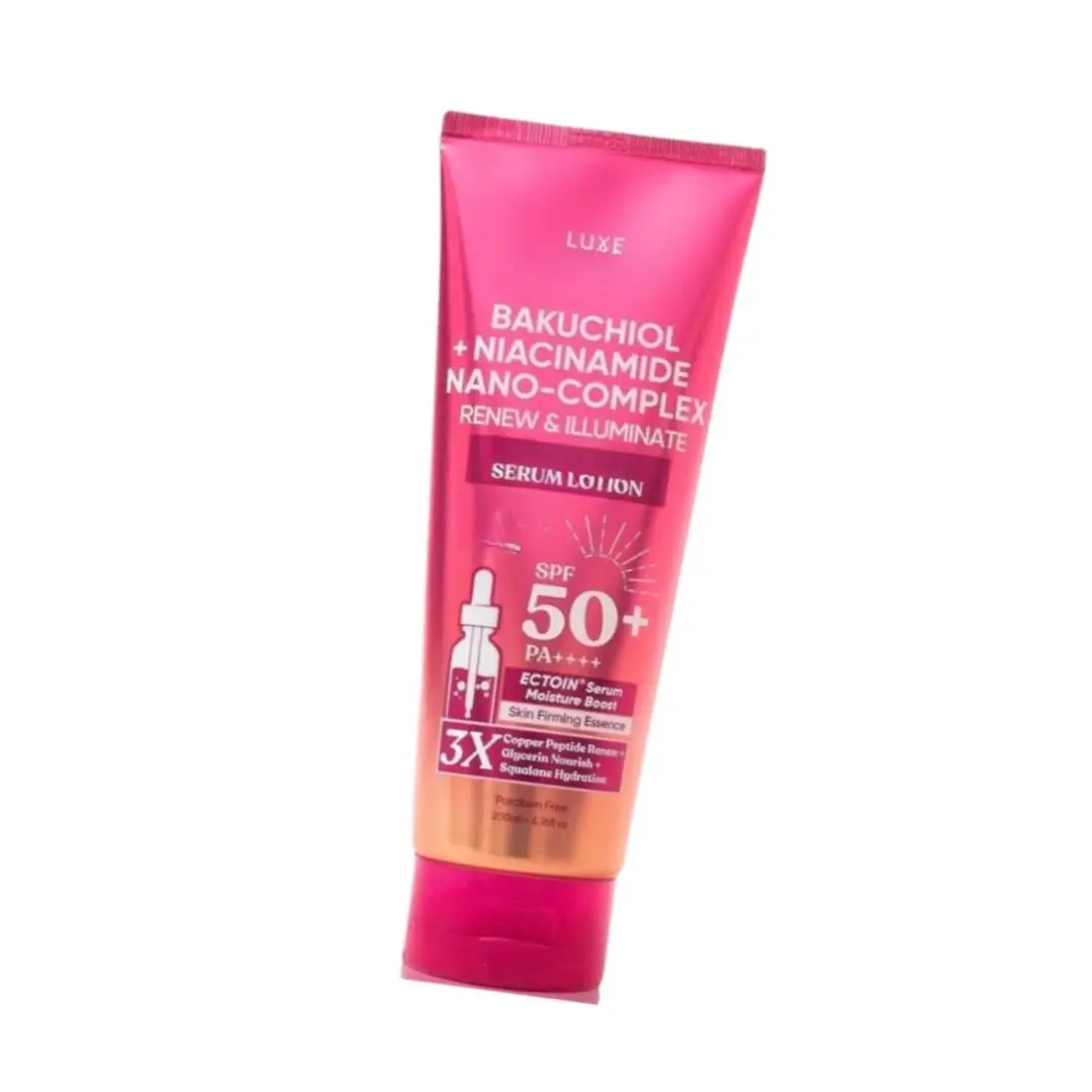 Luxe Organix Niacinamide + Bakuchiol Nano-Complex Serum Lotion (200ml)