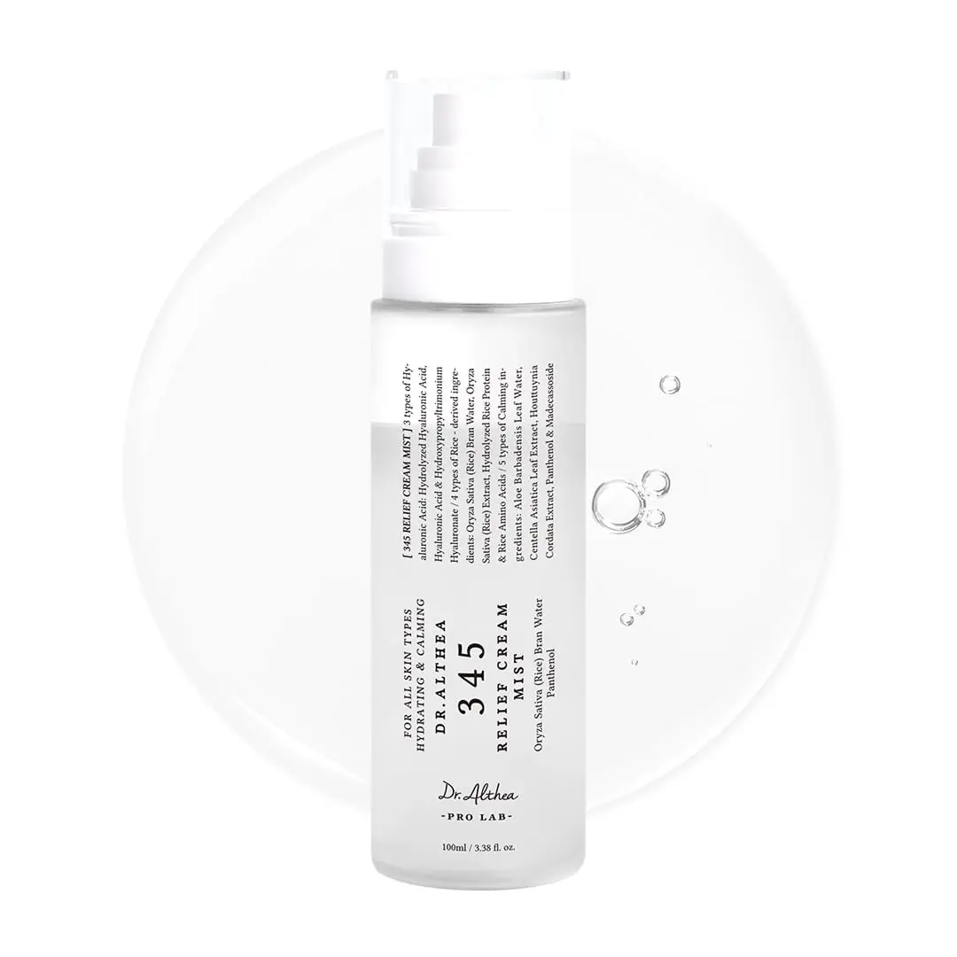 [Dr.Althea] 345 Relief Cream Mist 100ml, 60ml - Hydration, Soothing, Dual-Layer Formula