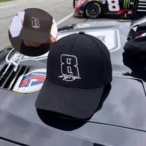 Kyle Busch Hat, Rowdy Number 8 Racing Cap, Embroidered Signature Baseball Hat, Richard Childress Racing Merch, NASCAR Fan Gift