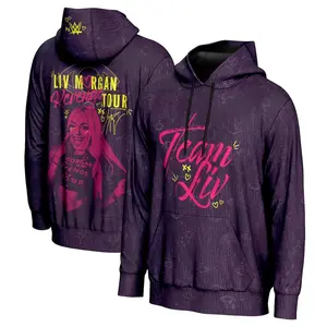 Liv Morgan Revenge Tour Purple Hoodie, Watch Me Trendy Sweatshirt, Bold Gionna Streetwear Design, Energetic Wrestling Fashion Fan Outfit 2026