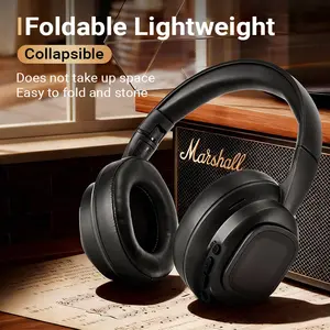 Wireless Noise Cancelling Headphones, Wireless Earbuds with Deep Bass, Lightweight Foldable Headphones with Built-in Microphone, for Work Laptops, Mobile Phones, On-head Gaming Headphones, Compatible with Android/iOS, Summervibes, fathersdaygift