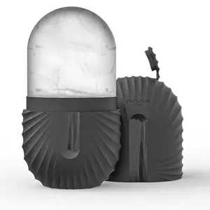 Ice Roller for Face and Eye, Silicone Cooling Ice Mold, Face Beauty Massage Tools for Home and Travel, Facial Care Tool