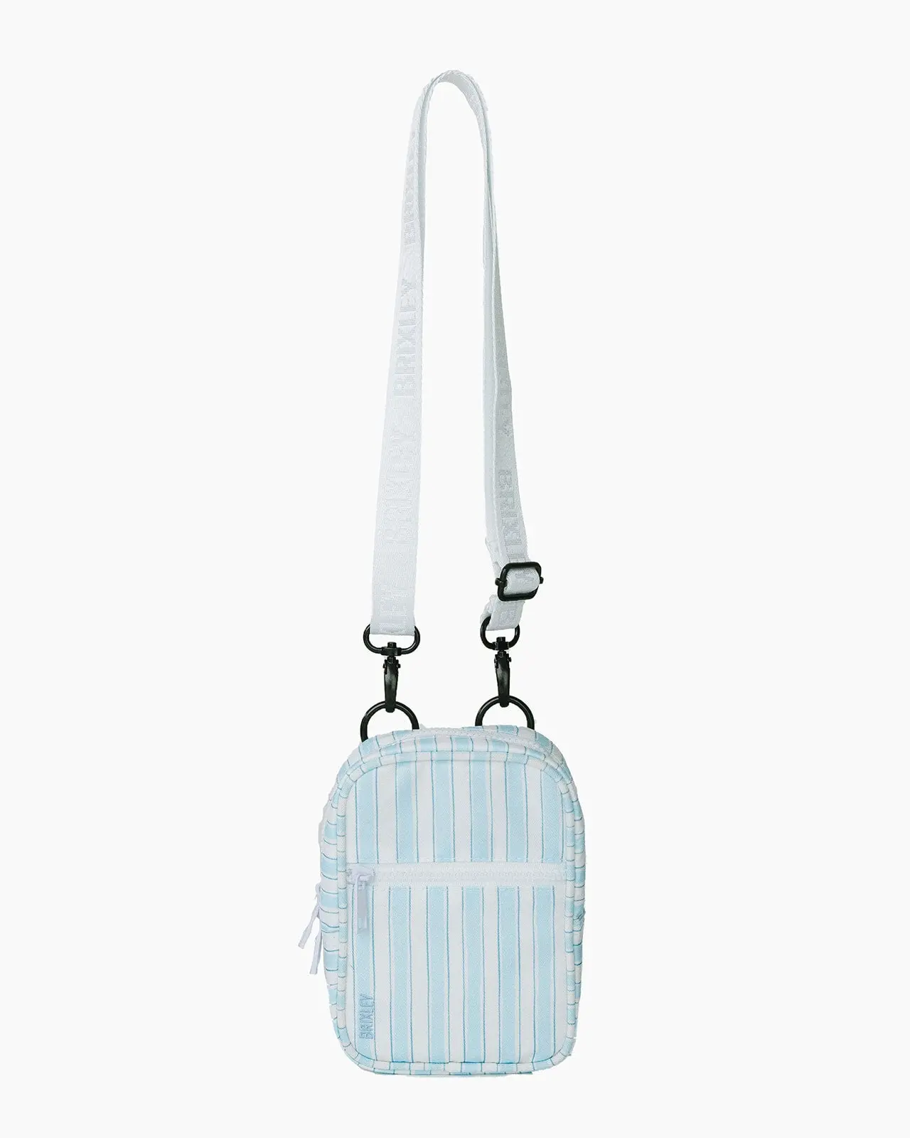 Blue Striped Crossbody Sling