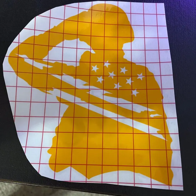 Soldier salute sticker - TikTok Shop
