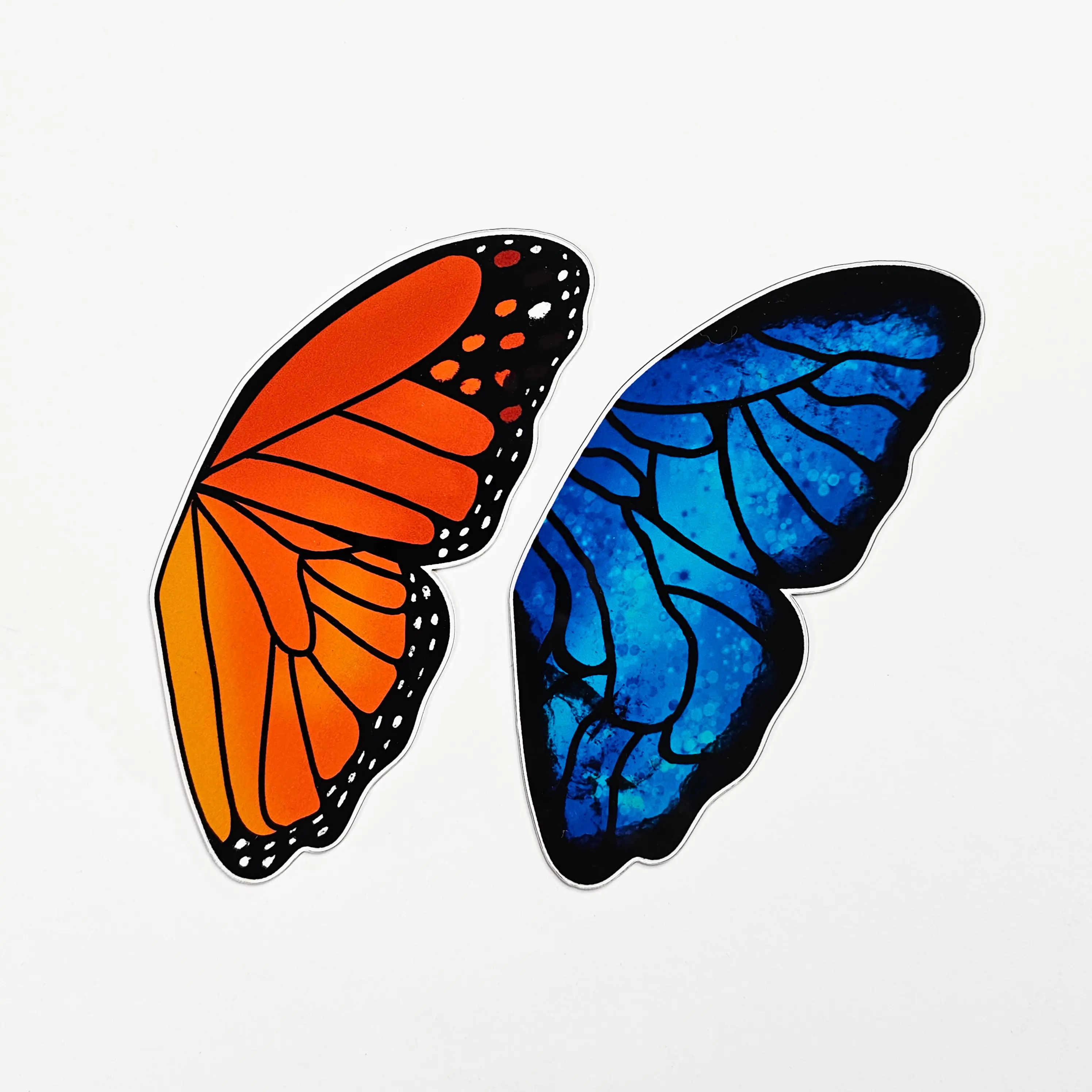 Butterfly Wing Shapemark - UV Printed Acrylic