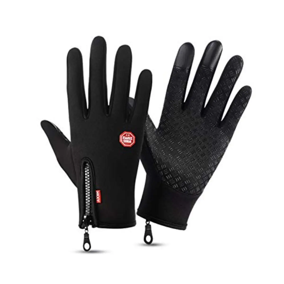 ‌Thermal Touch Gloves Waterproof Cycling Gloves for Bicycle Motorcycle Outdoor Sport Warm Windproof Riding Running Bike Cycling Gloves Cold Weather Winter‌