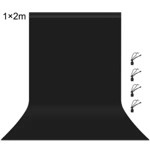 PULUZ 1.2m Background Cloth, Thickened Encrypted Background Cloth with Accessories, Camera Accessories for Home & Studio Use, Smartphone