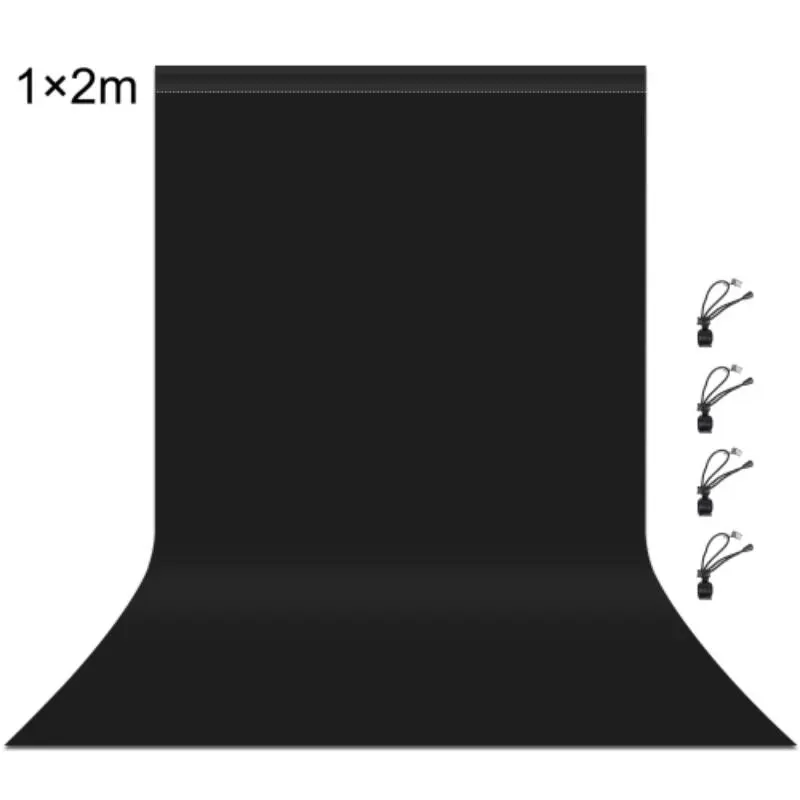 PULUZ 1.2m Background Cloth, Thickened Encrypted Background Cloth with Accessories, Camera Accessories for Home & Studio Use, Smartphone, Photography Backdrop Set, Back Drop For Photoshoot