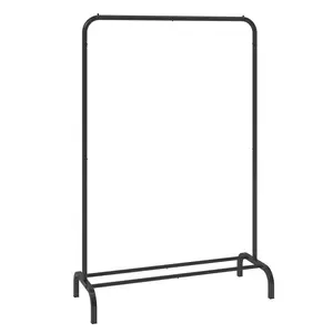 VEVOR Clothes Rack, TikTokShopBlackFriday, Heavy Duty Clothing Garment Rack with Hanging Rod and Bottom Storage Area, Clothing Rack for Bedroom Guest Room Accessories Laundry