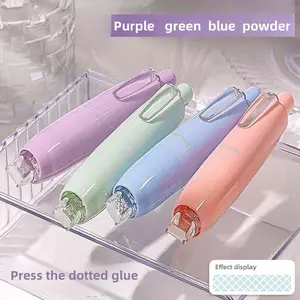 4 pieces of large capacity dot shaped double-sided tape, Adhesive tape, tape dispenser, replaceable core tape, tape roller for scrapbooks, handicrafts, and art projects, suitable for offices, Scrapbook Materials