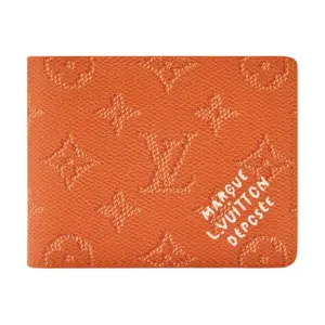 Louis Vuitton Slender Monogram Coated Canvas Wallet for Women, Caramel