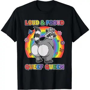 Funny Queefing - Loud Proud Queef Queen T-Shirt