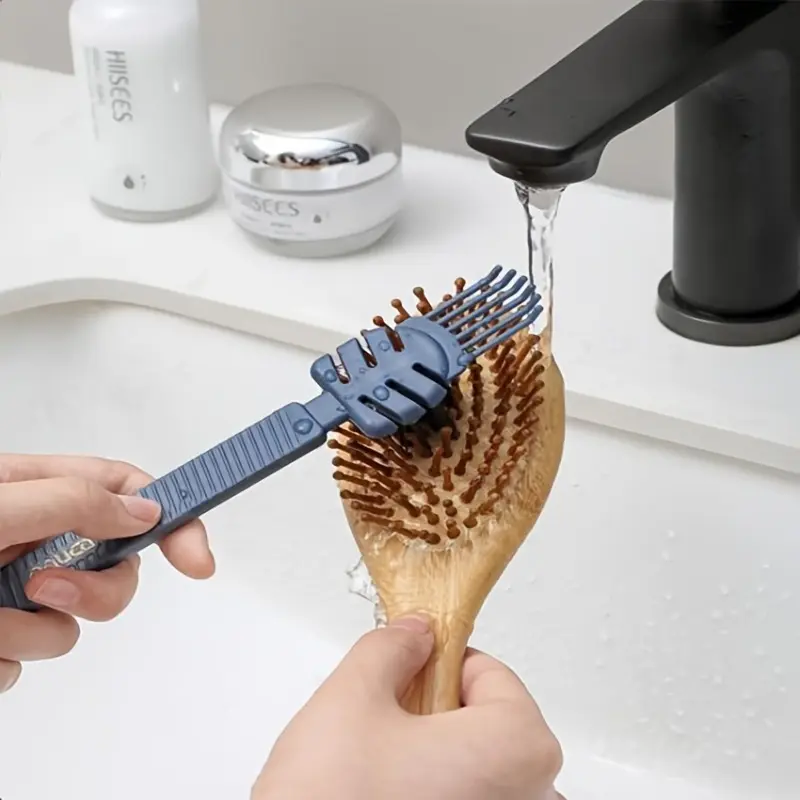 Airbag Comb Hair Cleaning Brush - Hair Styling Brush Detangles and Cleans Hair with Gentle Air Cushion Technology Detangling Hairbrush Haircare Brush Hair Detangler Hair Grooming Brush Anti Tangling Brush
