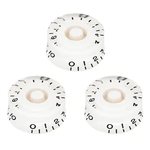 Guitar Volume Knob Cap, 3 Counts/set Guitar Volume Knob Cap, Musical Instrument Accessories for Electric Guitar, Guitar Accessories
