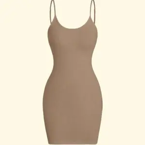 Sexy Ribbed Dress One Size - Simple Ribbed Texture for Versatile Style Fit All Body Types Casual Womenswear Summer Spaghetti Strap