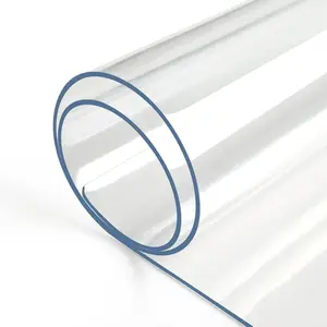 2.0mm Clear Desk Cover Protector 14×24 Inch – Thick PVC Table Protector Pad, Waterproof Transparent Desk Mat for Office, Writing Desk, Dresser & Nightstand