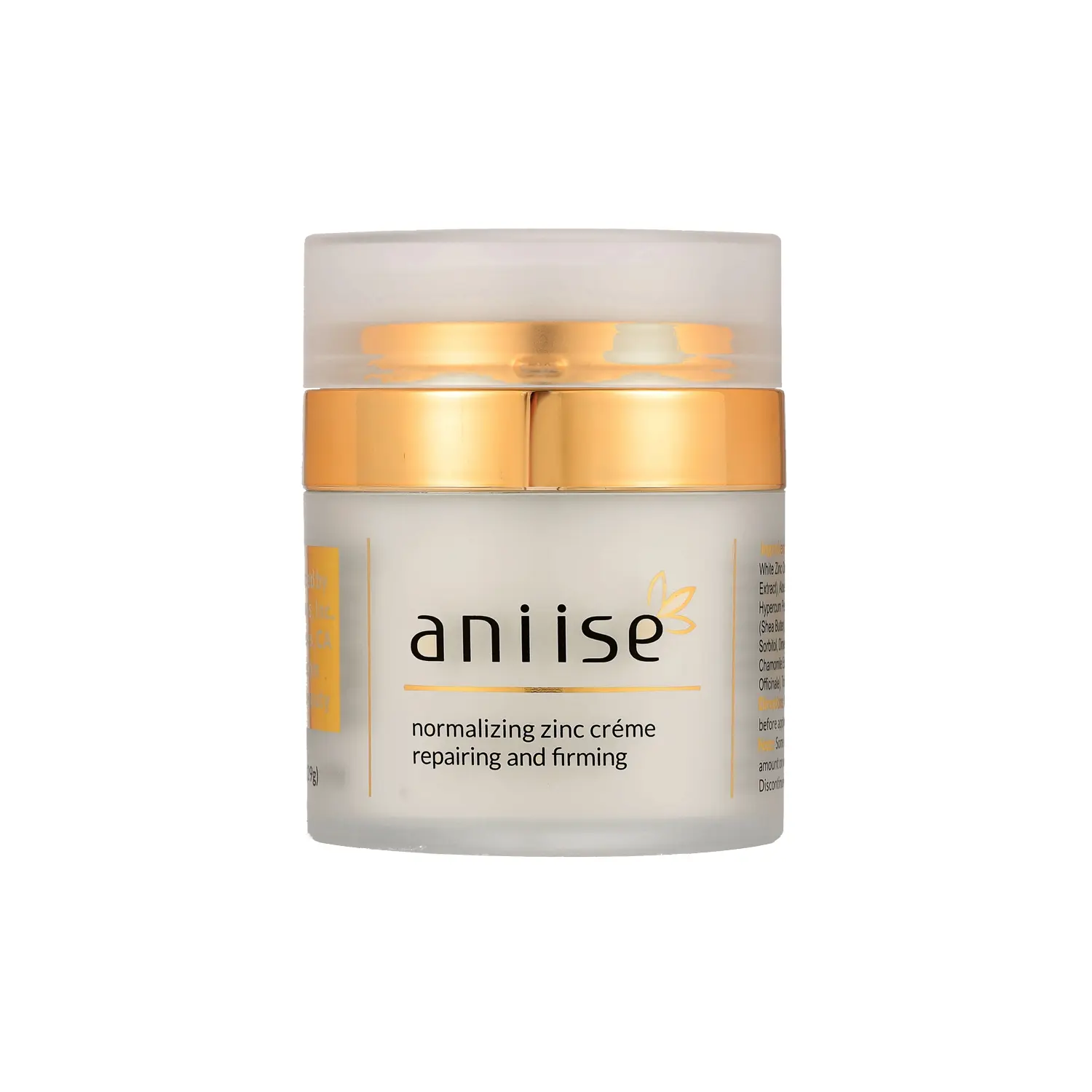 Aniise Normalizing Zinc Cream Oily & Sensitive Skin with Shea Butter, Avocado Oil, Vitamin A & E