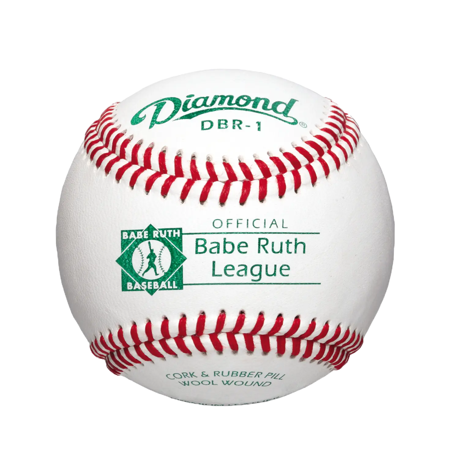 Diamond Sports DBR-1 Babe Ruth Tournament Grade Baseball - 1 Dozen