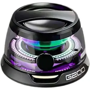 Portable Mini Magnetic Bluetooth Rechargeable Multifunctional Wireless Speaker - Premium Audio, TWS Stereo Pairing Speaker, 7H Playtime, Ideal for Travelling, Camping