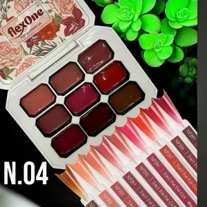 FlexOne Pat Ombre Gel Set palette or Nail Art ombre gel nail gel painting thick gel