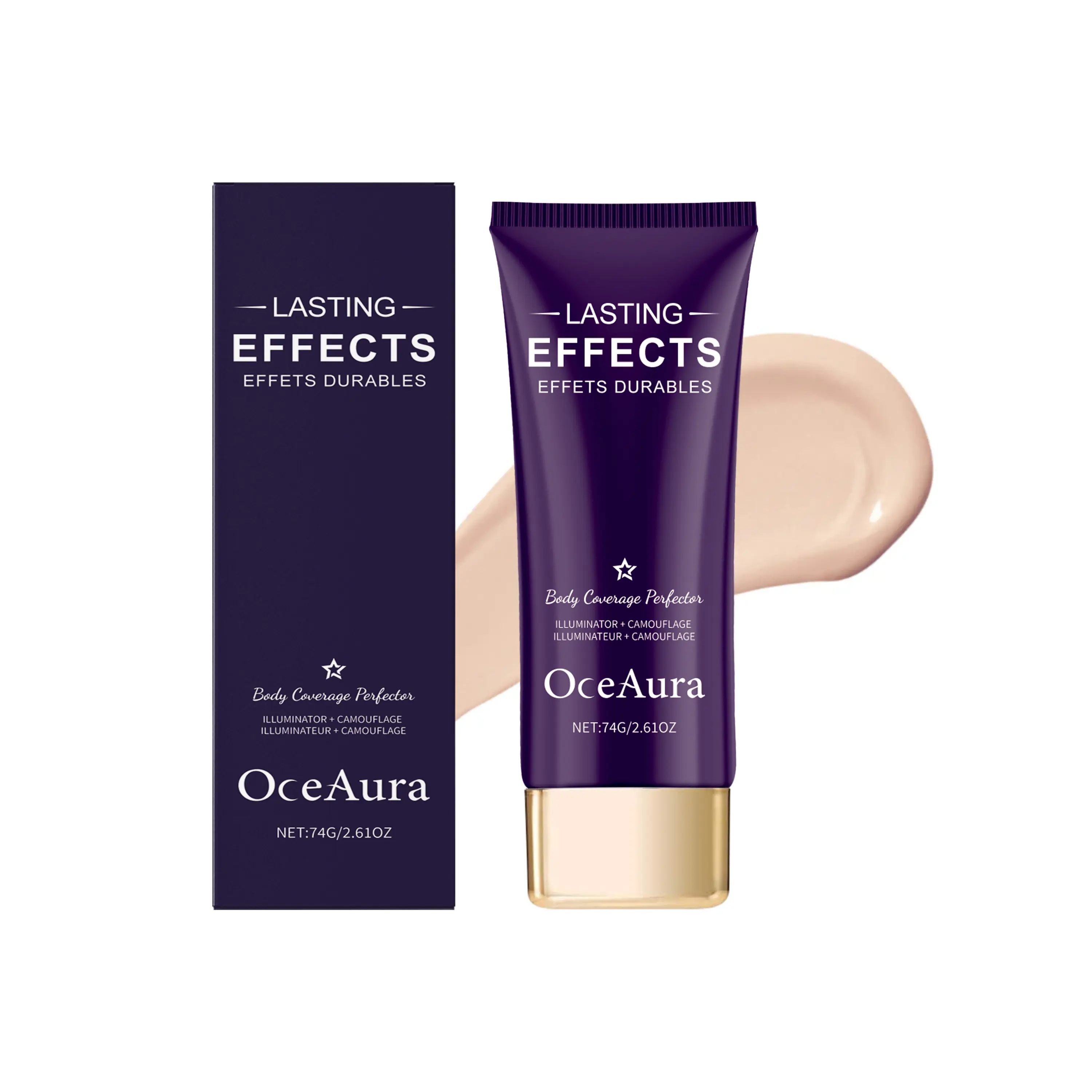 Cosmetic Makeup Concealer Series - Natural All Day Dewy Coverage for Blemishes, Lightweight, Radiant, Hydrating, Soft-Focus Flawless Finish, All Day Coverage, Hydrating Flawless Coverage