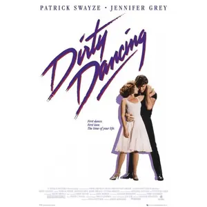 212 MAIN Dirty Dancing Film Artwork Vintage Wall Poster Print - 24x36 Printed Paper Detailing Product, Room Decoration for Home Wall Decor, Vintage Wall Art, Art Wall Decoration